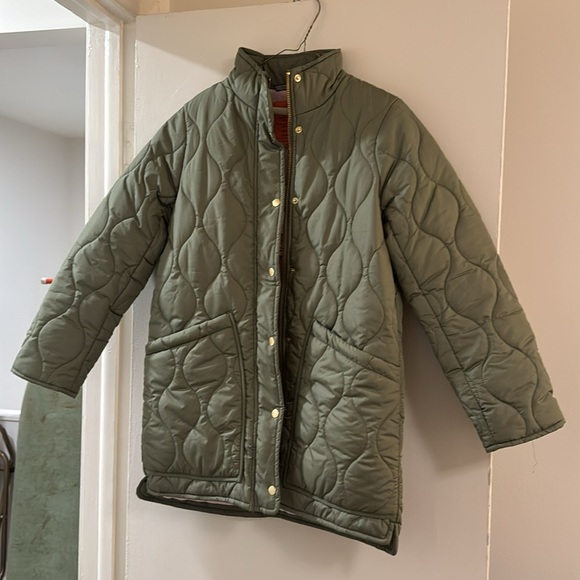JCrew Quilted Cocoon puffer coat - Picture 7 of 7
